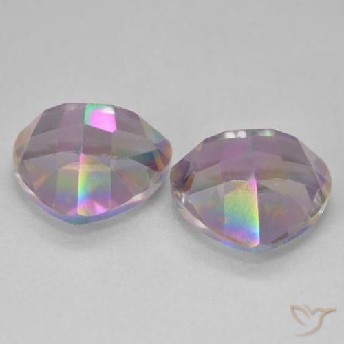 Shop natural 5.02ct Multicolore Quartz mystique gems, Trillion, from Brésil at GemSelect. In stock, global shipping!
