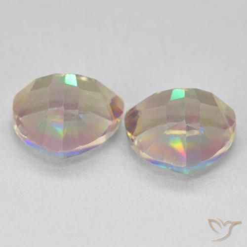 Shop natural 2.27ct Multicolore Quartz mystique gems, Trillion, from Brésil at GemSelect. In stock, global shipping!
