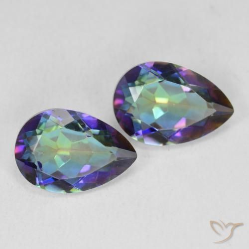 Shop natural 3.31ct Multicolore Quartz mystique gems, En forme de poire, from Brésil at GemSelect. In stock, global shipping!