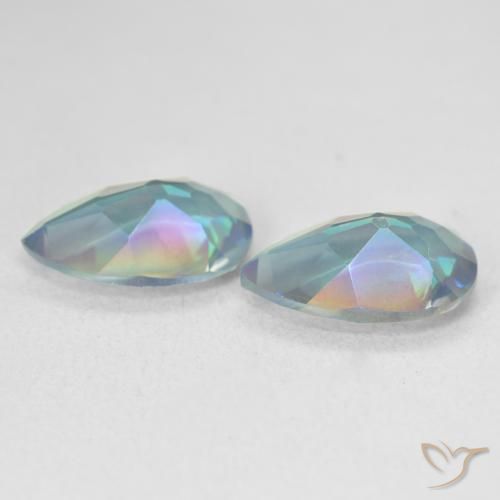 Shop natural 4.75ct Multicolore Quartz mystique gems, En forme de poire, from Brésil at GemSelect. In stock, global shipping!