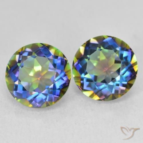 Shop natural 3.93ct Multicolore Quartz mystique gems, Tour, from Brésil at GemSelect. In stock, global shipping!