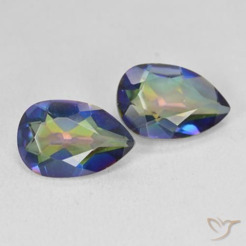 Shop natural 4.95ct Multicolore Quartz mystique gems, En forme de poire, from Brésil at GemSelect. In stock, global shipping!
