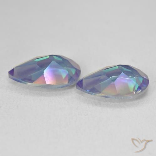 Shop natural 4.95ct Multicolore Quartz mystique gems, En forme de poire, from Brésil at GemSelect. In stock, global shipping!