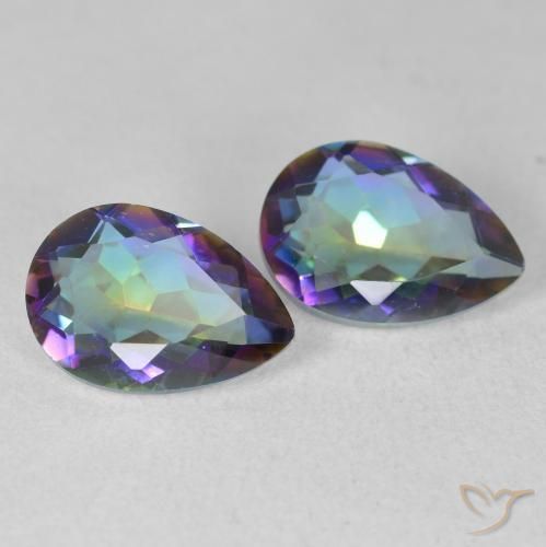 Shop natural 3.33ct Multicolore Quartz mystique gems, En forme de poire, from Brésil at GemSelect. In stock, global shipping!