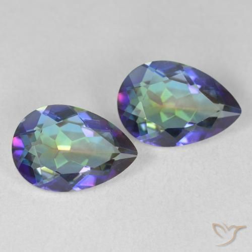 Shop natural 3.37ct Multicolore Quartz mystique gems, En forme de poire, from Brésil at GemSelect. In stock, global shipping!