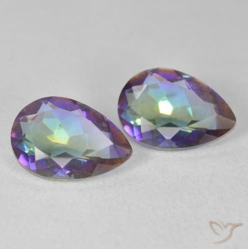 Shop natural 3.33ct Multicolore Quartz mystique gems, En forme de poire, from Brésil at GemSelect. In stock, global shipping!
