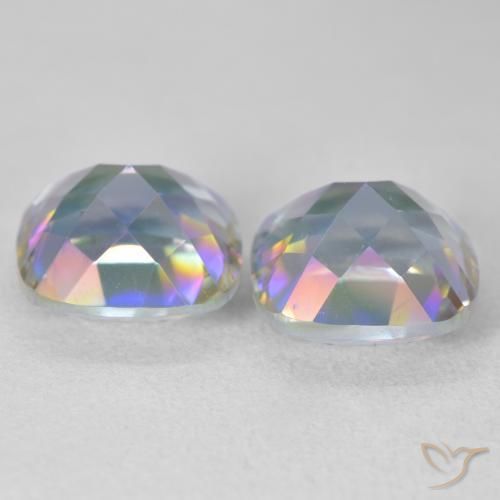 Shop natural 8.49ct Multicolore Quartz mystique gems, Coussin, from Brésil at GemSelect. In stock, global shipping!