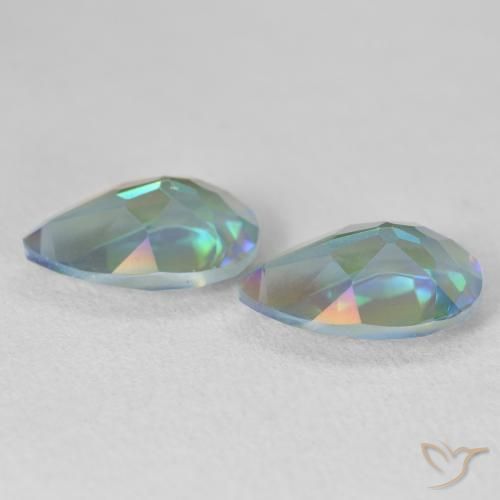 Shop natural 5.29ct Multicolore Quartz mystique gems, En forme de poire, from Brésil at GemSelect. In stock, global shipping!