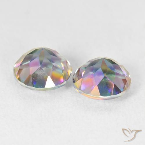 Shop natural 3.99ct Multicolore Quartz mystique gems, Tour, from Brésil at GemSelect. In stock, global shipping!