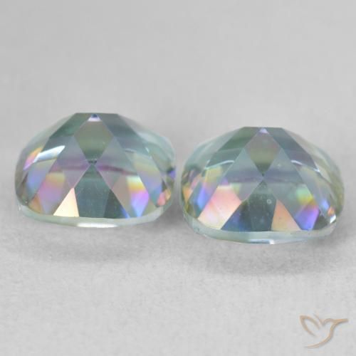 Shop natural 4.14ct Multicolore Quartz mystique gems, Coussin, from Brésil at GemSelect. In stock, global shipping!