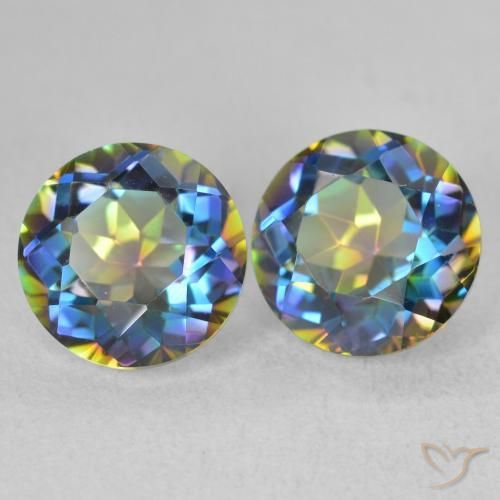 Shop natural 3.88ct Multicolore Quartz mystique gems, Tour, from Brésil at GemSelect. In stock, global shipping!