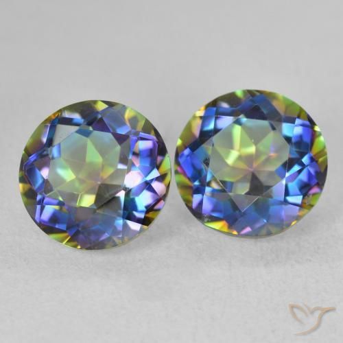 Shop natural 3.94ct Multicolore Quartz mystique gems, Tour, from Brésil at GemSelect. In stock, global shipping!