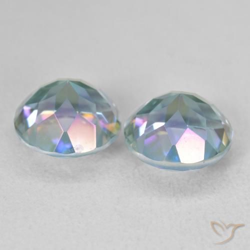 Shop natural 3.94ct Multicolore Quartz mystique gems, Tour, from Brésil at GemSelect. In stock, global shipping!