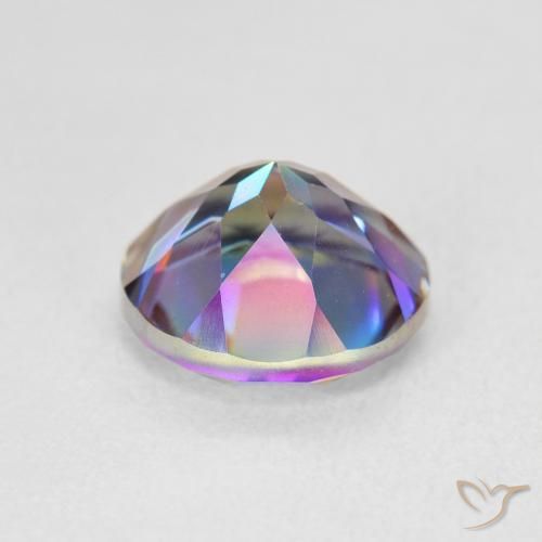 Quartz mystique Multicolore naturelle Tour, 3.67 ct, VVS-VS