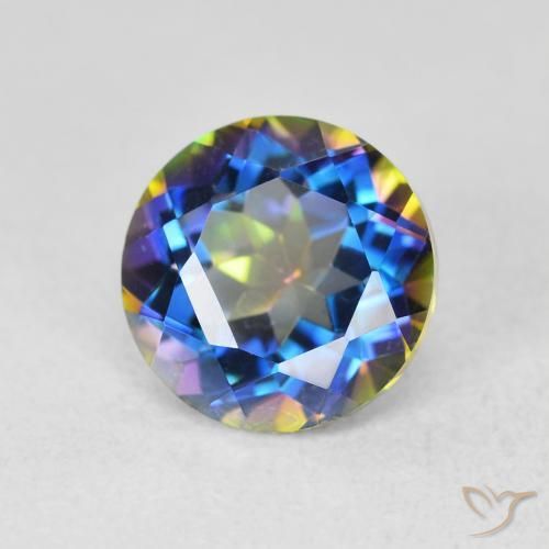 Quartz mystique Multicolore naturelle Tour, 2.00 ct, VVS