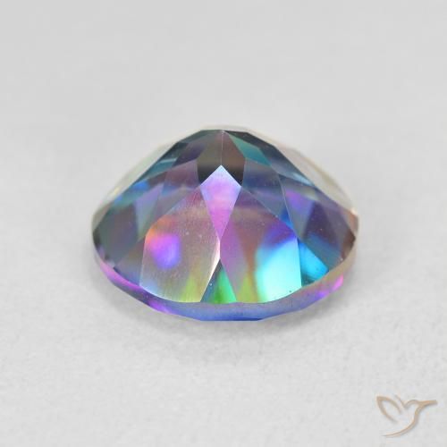 Quartz mystique Multicolore naturelle Tour, 3.55 ct, VVS