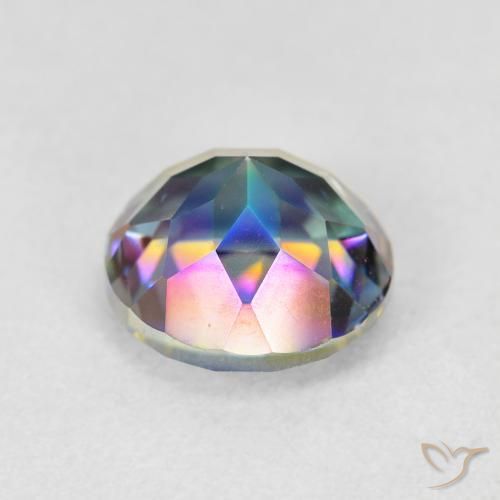 Quartz mystique Multicolore naturelle Tour, 2.08 ct, VVS