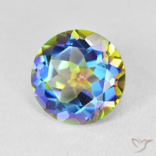 Quartz mystique Multicolore naturelle Tour, 3.59 ct, VVS