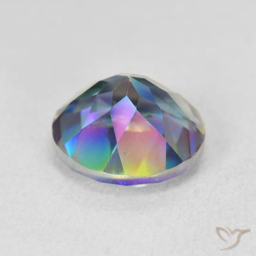 Quartz mystique Multicolore naturelle Tour, 3.59 ct, VVS