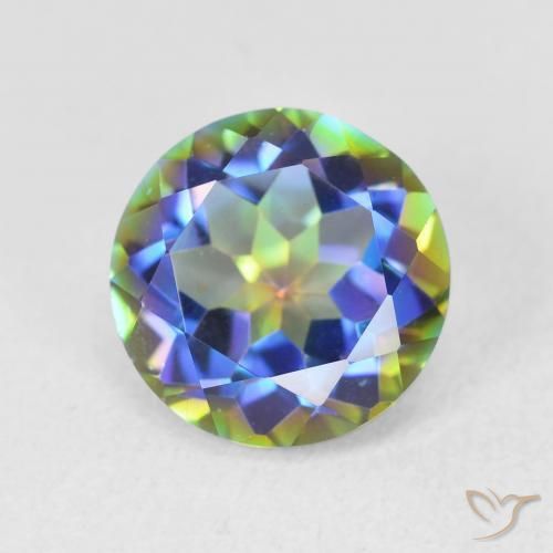 Quartz mystique Multicolore naturelle Tour, 3.51 ct, VVS