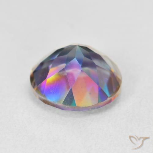 Quartz mystique Multicolore naturelle Tour, 3.51 ct, VVS
