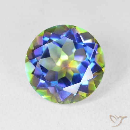 Quartz mystique Multicolore naturelle Tour, 3.62 ct, VVS