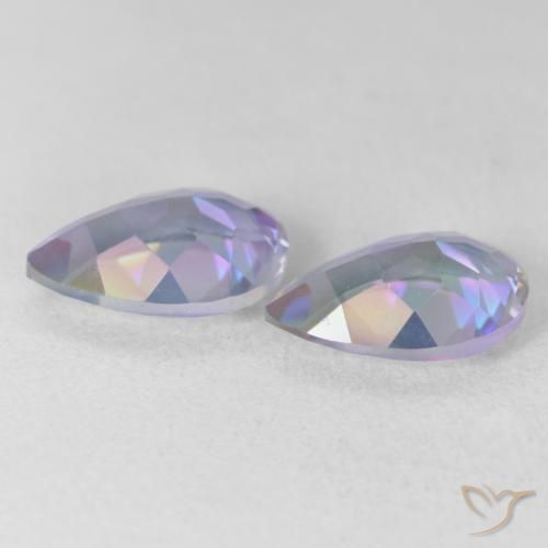 Shop natural 3.40ct Multicolore Quartz mystique gems, En forme de poire, from Brésil at GemSelect. In stock, global shipping!