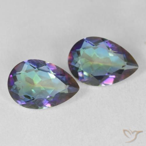 Shop natural 3.48ct Multicolore Quartz mystique gems, En forme de poire, from Brésil at GemSelect. In stock, global shipping!