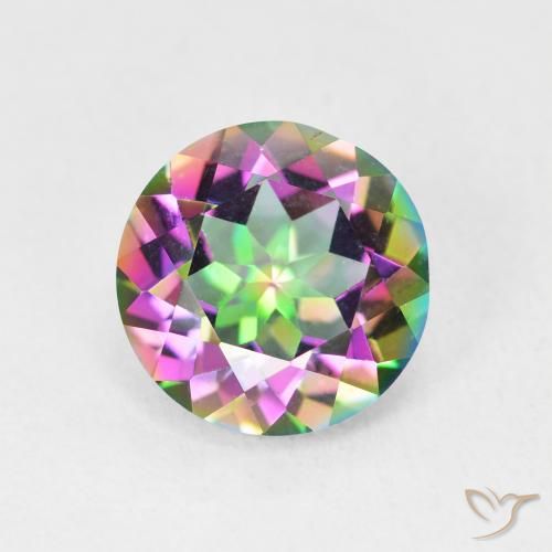 3.34ct Naturel Multicolore Quartz mystique, Tour, VVS-VS