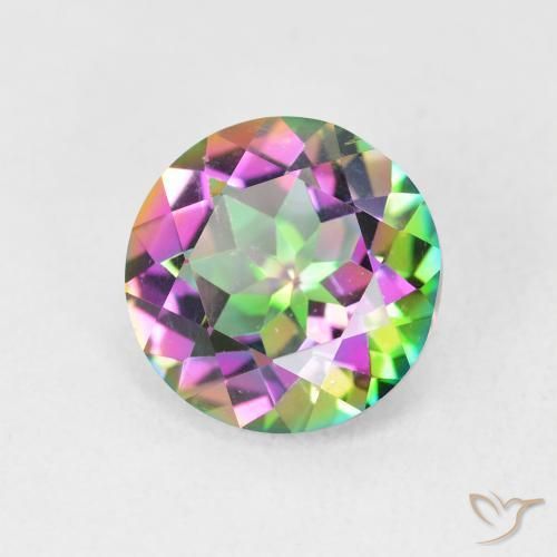Quartz mystique Multicolore naturelle Tour, 3.34 ct, VVS-VS