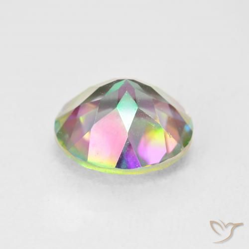 Quartz mystique Multicolore naturelle Tour, 3.34 ct, VVS-VS