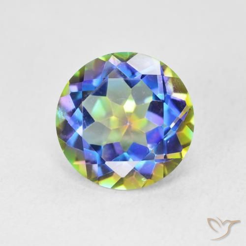 Quartz mystique Multicolore naturelle Tour, 3.58 ct, VVS-VS