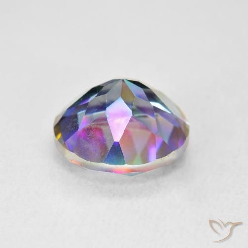 Quartz mystique Multicolore naturelle Tour, 3.58 ct, VVS-VS