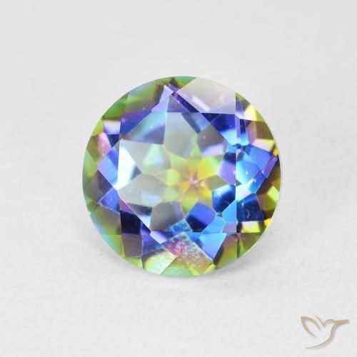 Quartz mystique Multicolore naturelle Tour, 3.51 ct, VVS-VS