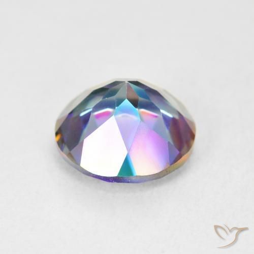 Quartz mystique Multicolore naturelle Tour, 3.47 ct, VVS-VS