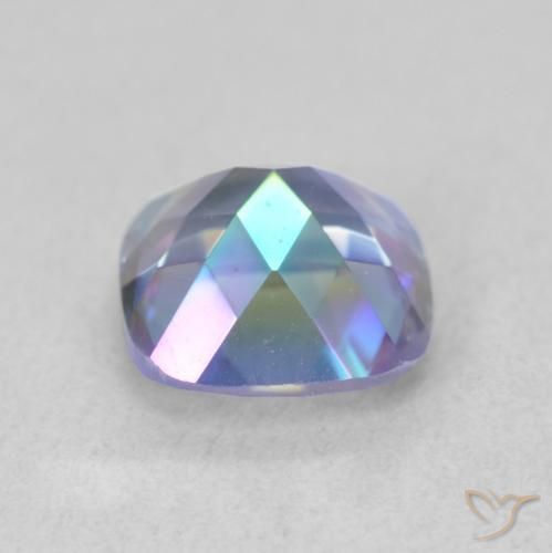 Quartz mystique Multicolore naturelle Coussin, 2.05 ct, VVS