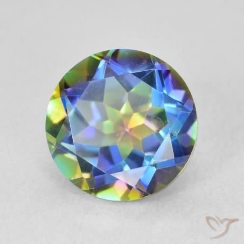 Quartz mystique Multicolore naturelle Tour, 3.62 ct, VVS