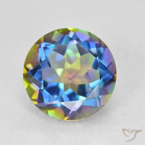 3.65ct Naturel Multicolore Quartz mystique, Tour, VVS