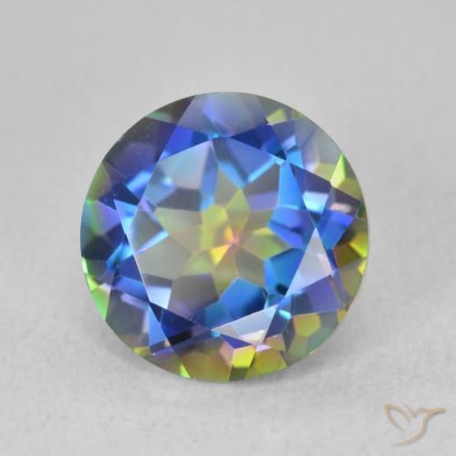 Quartz mystique Multicolore naturelle Tour, 3.40 ct, VVS
