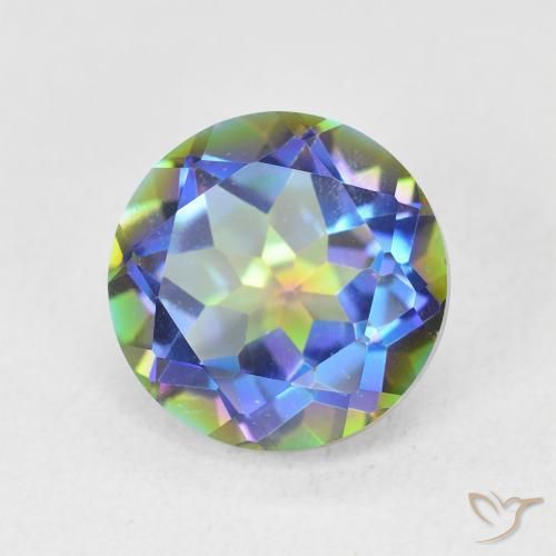 Quartz mystique Multicolore naturelle Tour, 3.57 ct, VVS