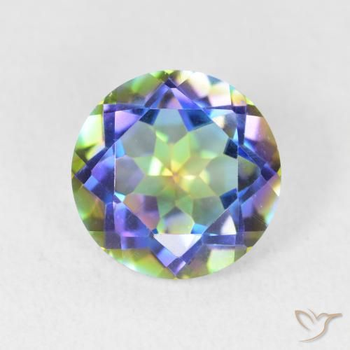 Quartz mystique Multicolore naturelle Tour, 3.30 ct, VVS