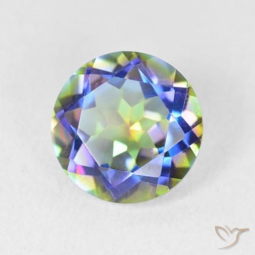 Quartz mystique Multicolore naturelle Tour, 3.30 ct, VVS