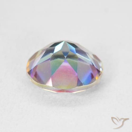 Quartz mystique Multicolore naturelle Tour, 3.30 ct, VVS