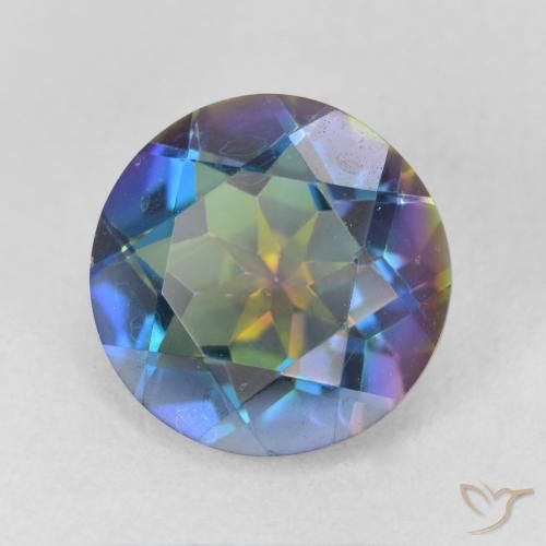 Quartz mystique Multicolore naturelle Tour, 3.12 ct, VVS-VS
