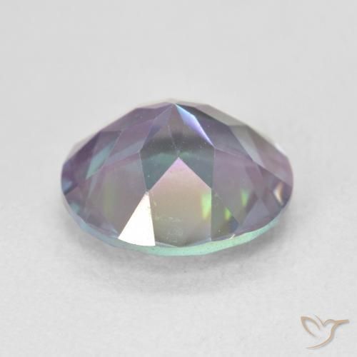 Quartz mystique Multicolore naturelle Tour, 3.12 ct, VVS-VS