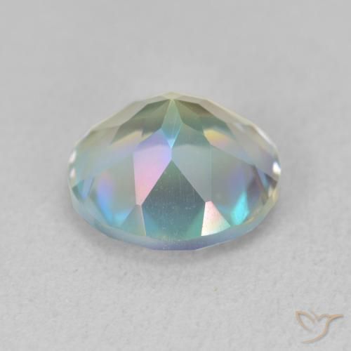 Quartz mystique Multicolore naturelle Tour, 3.52 ct, VVS-VS