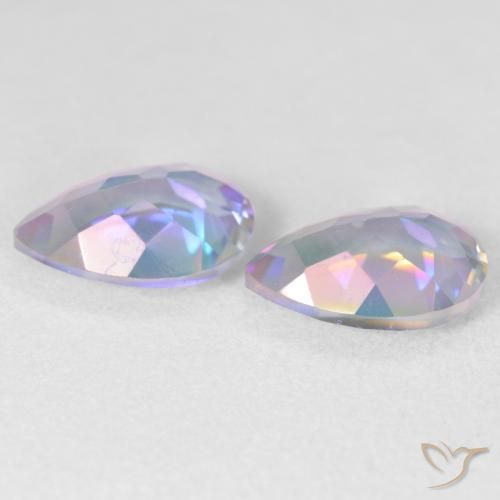 Shop natural 3.41ct Multicolore Quartz mystique gems, En forme de poire, from Brésil at GemSelect. In stock, global shipping!