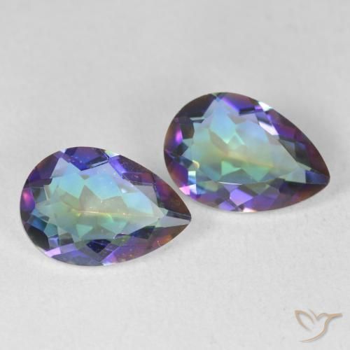 Shop natural 3.50ct Multicolore Quartz mystique gems, En forme de poire, from Brésil at GemSelect. In stock, global shipping!