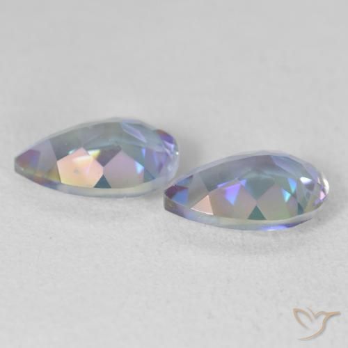 Shop natural 3.42ct Multicolore Quartz mystique gems, En forme de poire, from Brésil at GemSelect. In stock, global shipping!