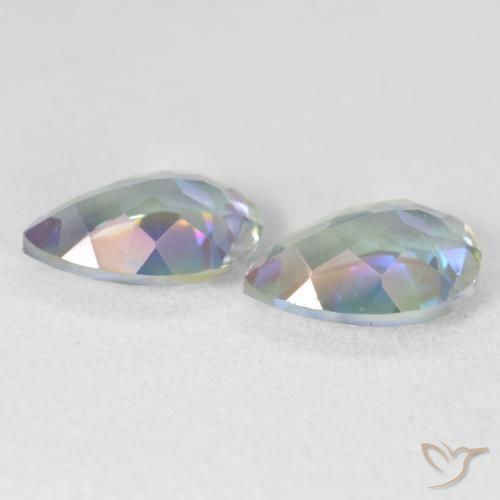 Shop natural 3.37ct Multicolore Quartz mystique gems, En forme de poire, from Brésil at GemSelect. In stock, global shipping!